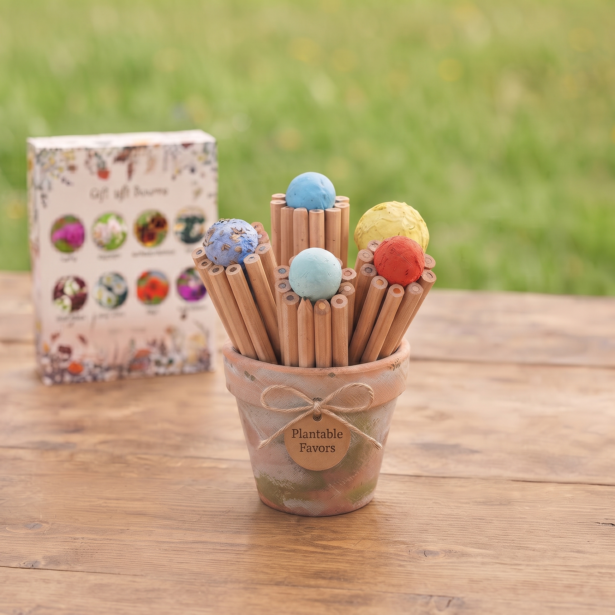 Plantable Pencil Favors